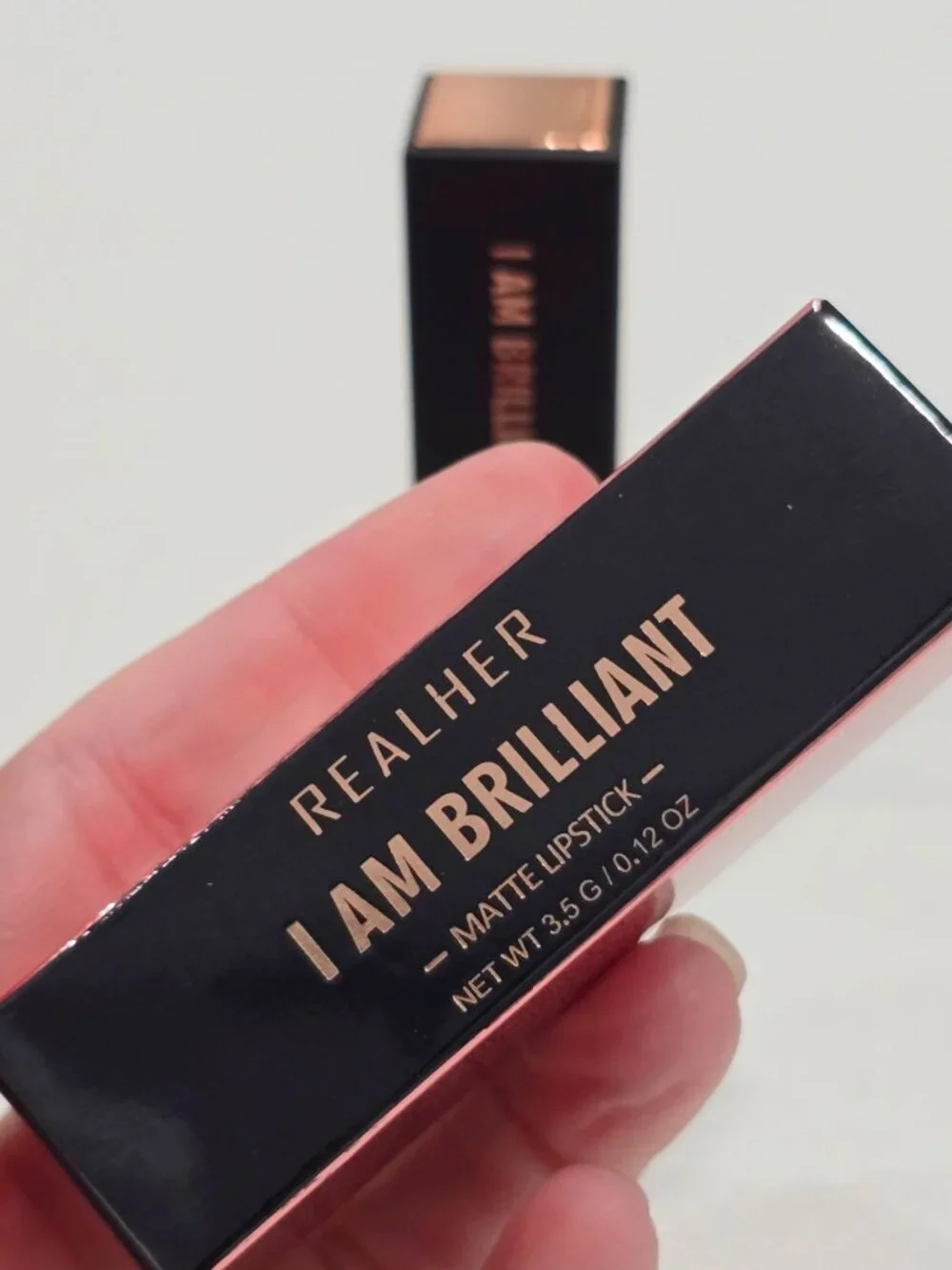 RealHer ✦ Pink Mauve Matte Lipstick ✦ Vegan Cruelty‑Free Hydrating Formula NWT